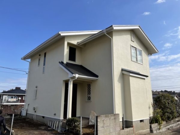 成田市 Ｔ様邸 外壁塗装・屋根カバー工事リフォーム事例　