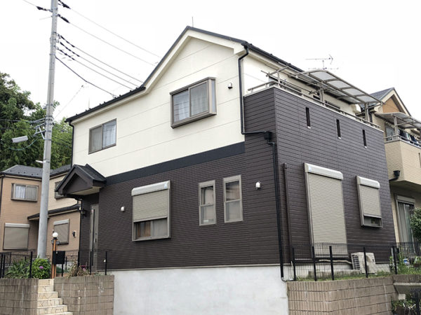 千葉市 Ｉ様邸 外壁塗装・屋根カバー工法リフォーム事例