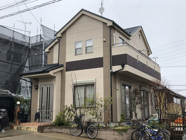 千葉市 O様邸 外壁塗装・屋根カバー工法・ベランダ防水工事リフォーム事例