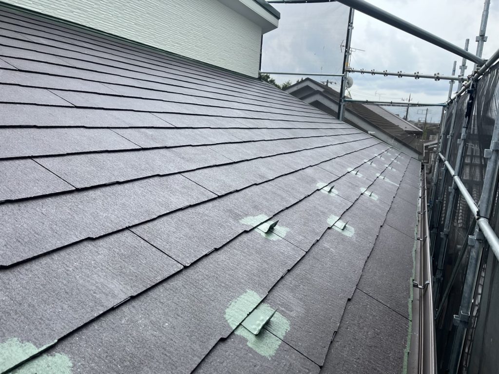 屋根板金の塗装