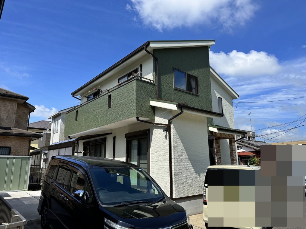 成田市 M様邸 外壁・屋根塗装リフォーム事例