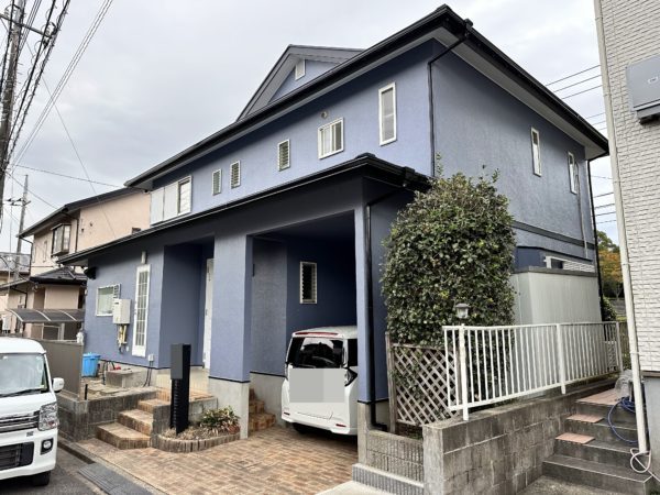 成田市 M様邸 外壁・屋根塗装・破風板、帯、キリヨケ板金巻きリフォーム事例