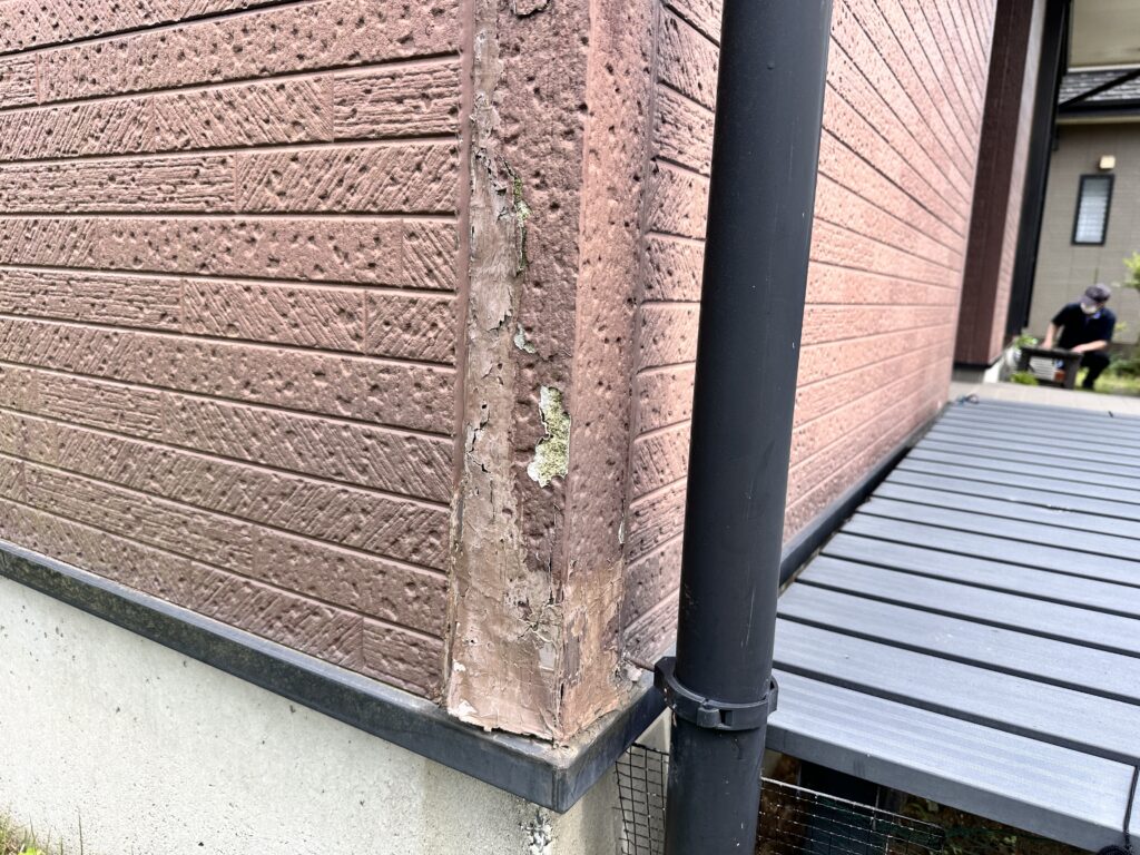 外壁の破損