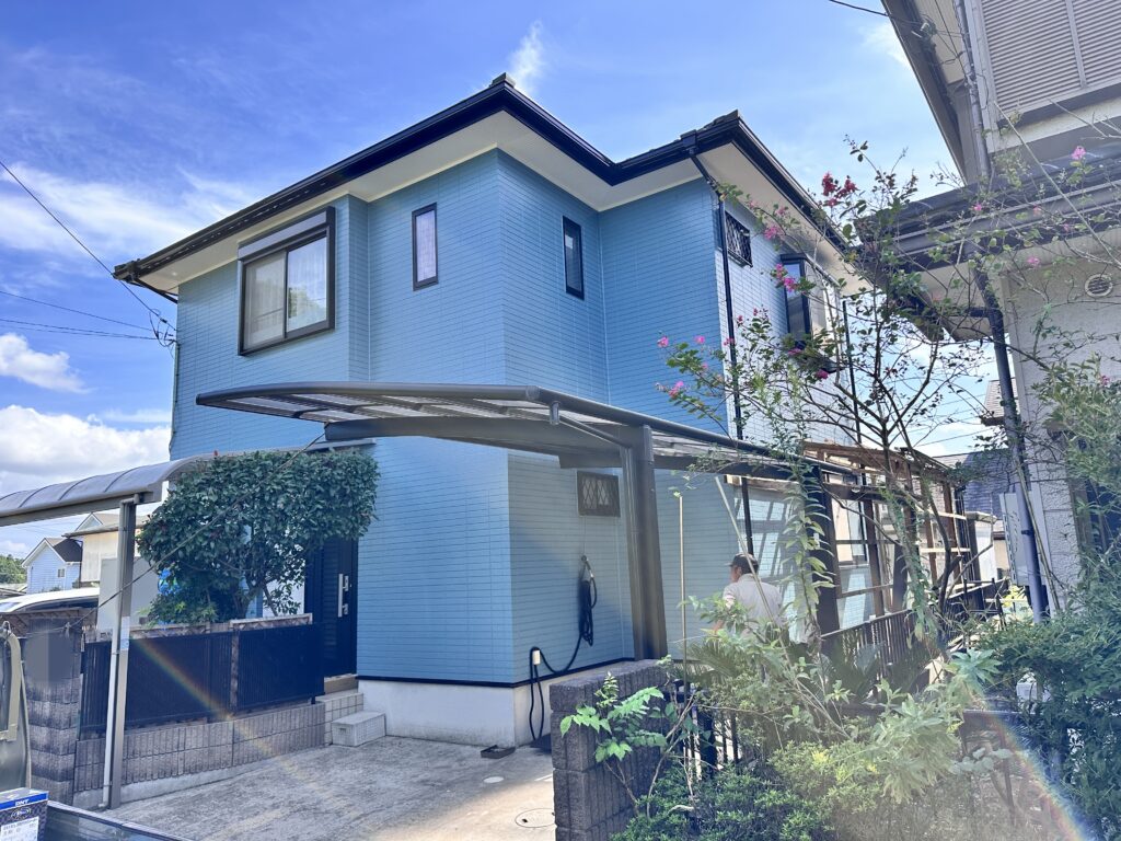成田市　S様邸 外壁塗装リフォーム事例