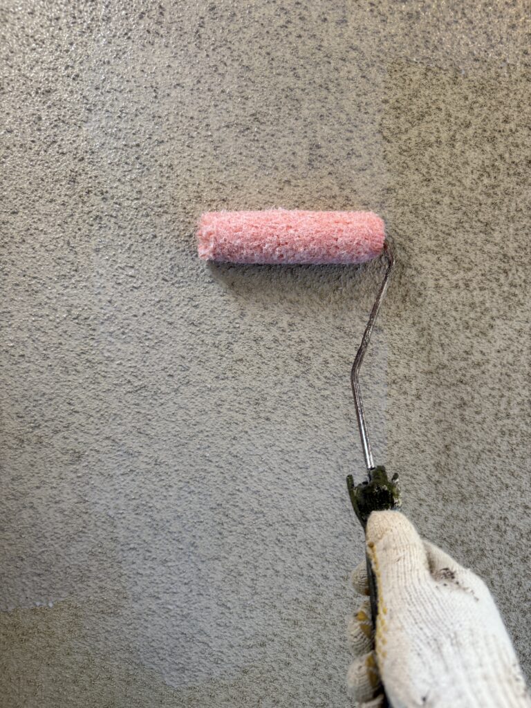 外壁下塗り